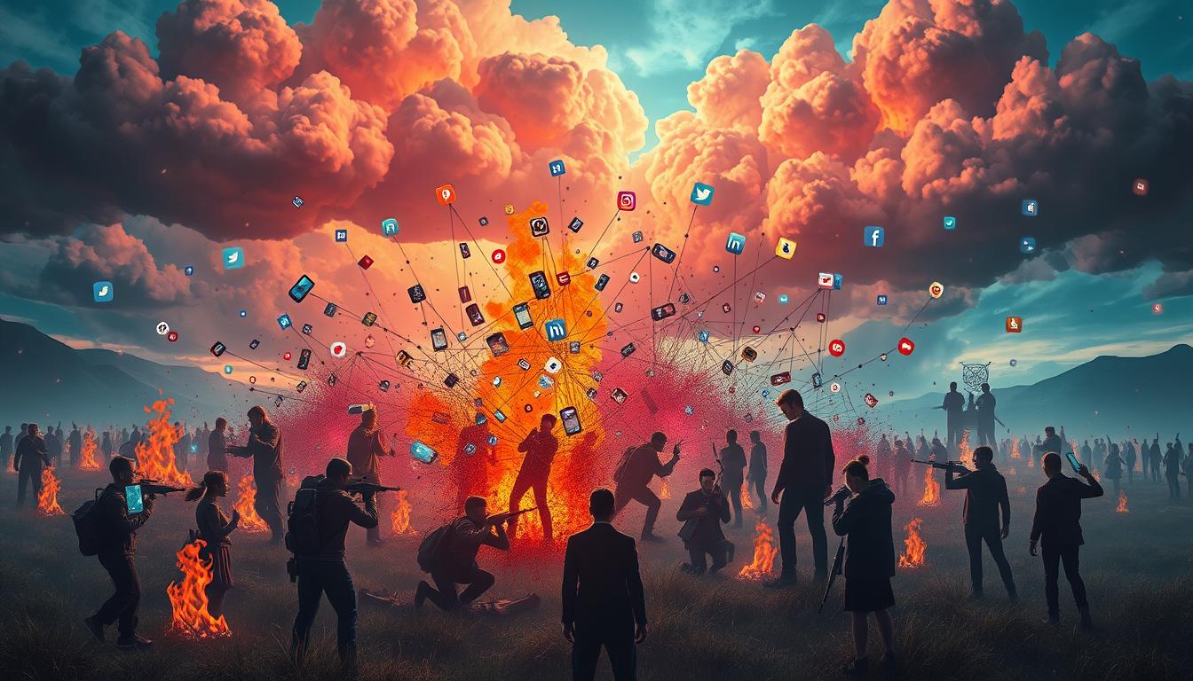 Social Media Wars How Digital Life Can Damage RealLife Friendships
