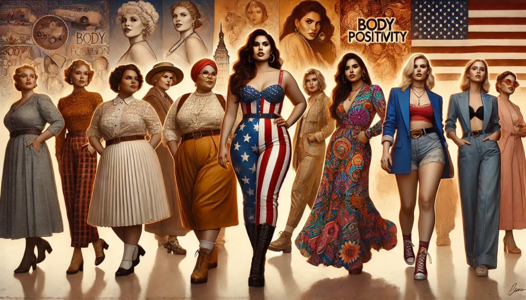 The Evolution of Plus-Size Fashion in the USA & Body Positivity