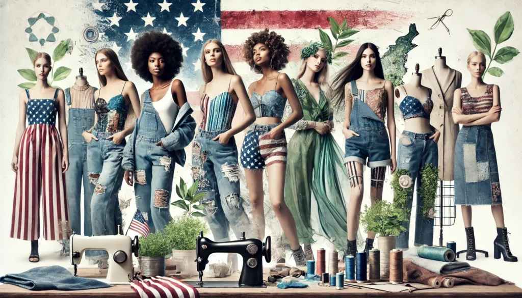 Zero-Waste Fashion and Upcycling in Relation with the American Women